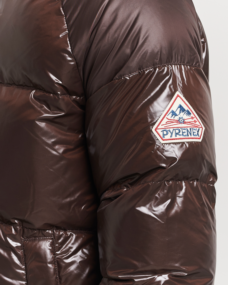 Herre | Jakker | Pyrenex | Sten Hooded Puffer Jacket Java