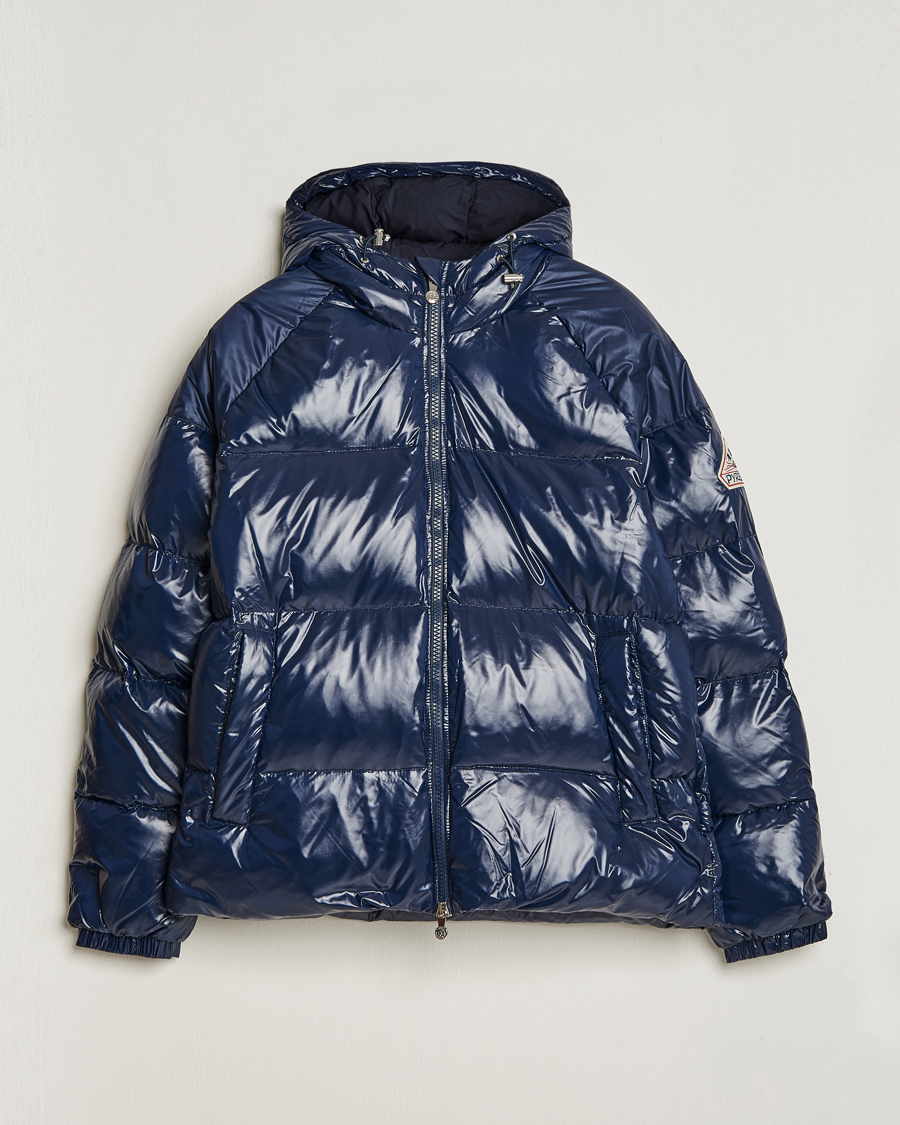 Herre | Jakker | Pyrenex | Sten Hooded Puffer Jacket Amiral