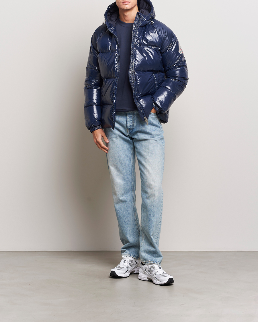 Herre | Jakker | Pyrenex | Sten Hooded Puffer Jacket Amiral