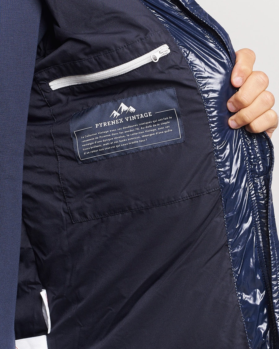 Herre | Jakker | Pyrenex | Sten Hooded Puffer Jacket Amiral