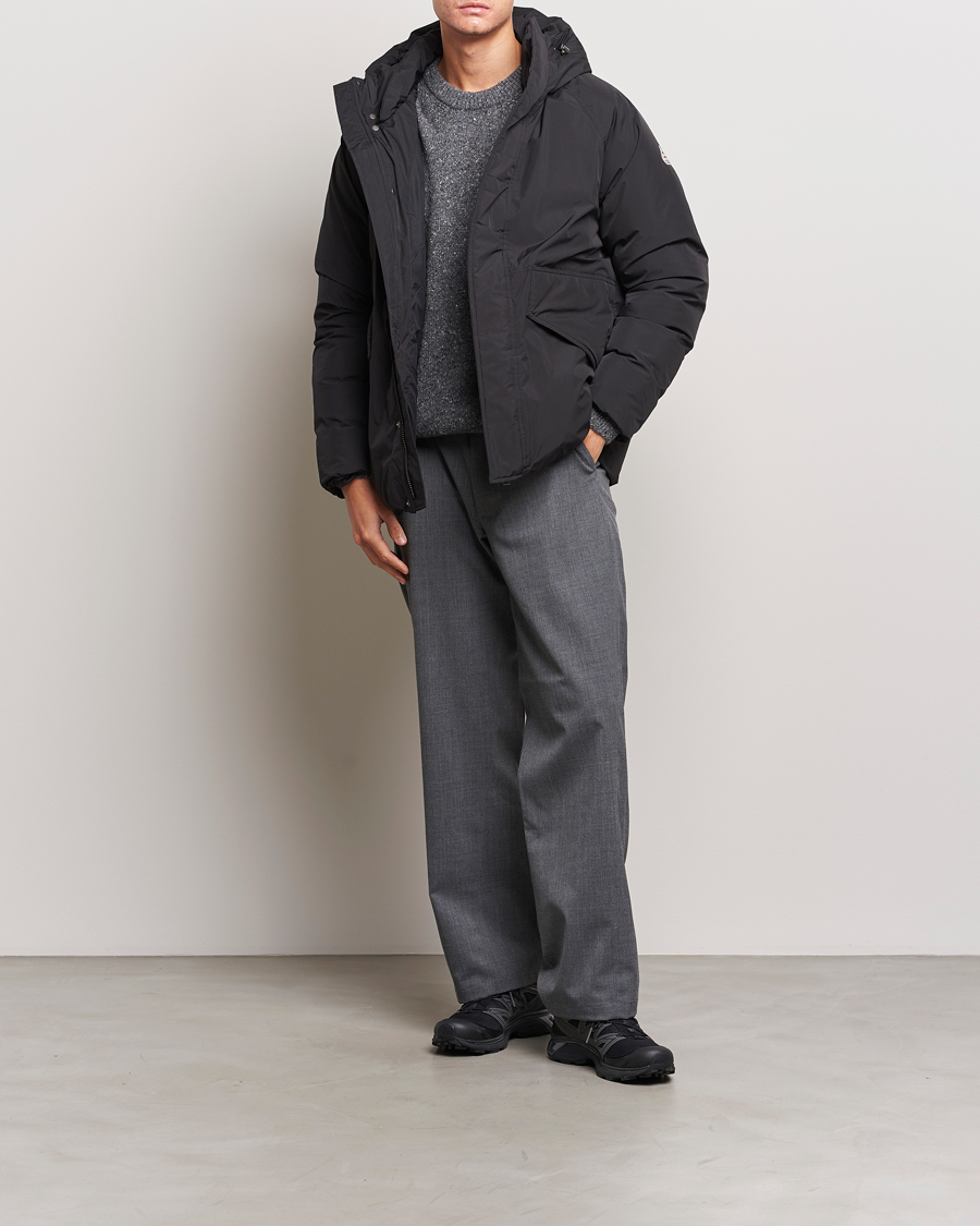 Herre | Jakker | Pyrenex | Covert Hooded Down Jacket Black
