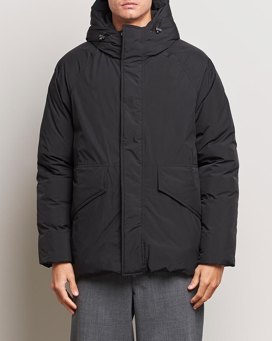 Herre | Jakker | Pyrenex | Covert Hooded Down Jacket Black