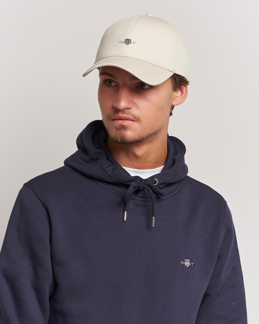 Herre | Hatter og capser | GANT | High Cotton Twill Cap Putty