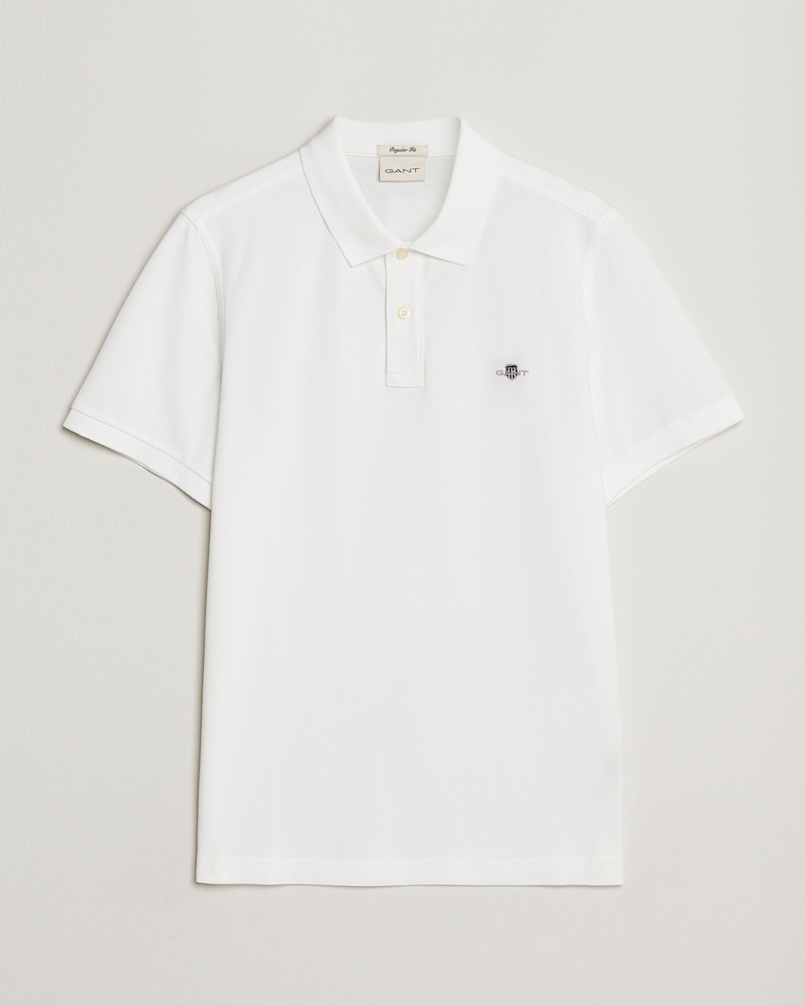 Herre | Pikéer | GANT | The Original Polo White