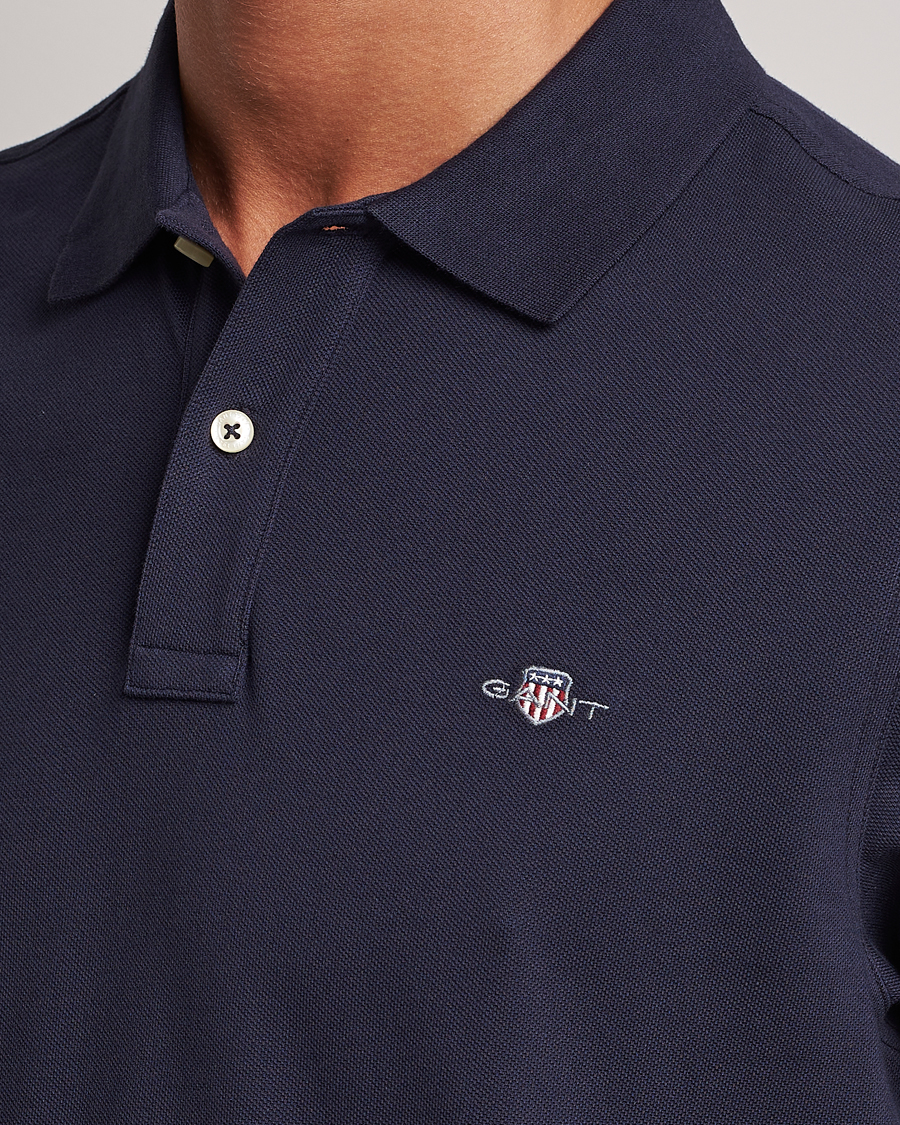 Herre | Pikéer | Gant | The Original Polo Evening Blue