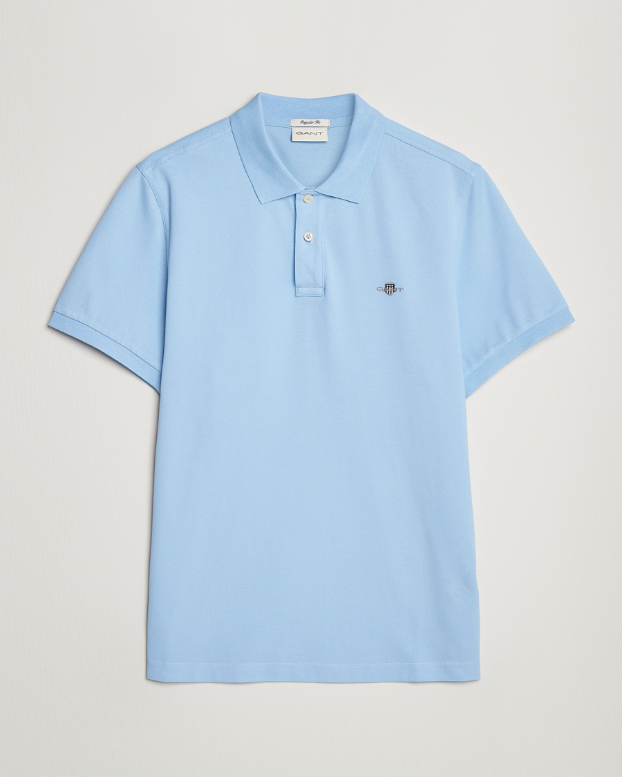 Herre | Pikéer | GANT | The Original Polo Capri Blue