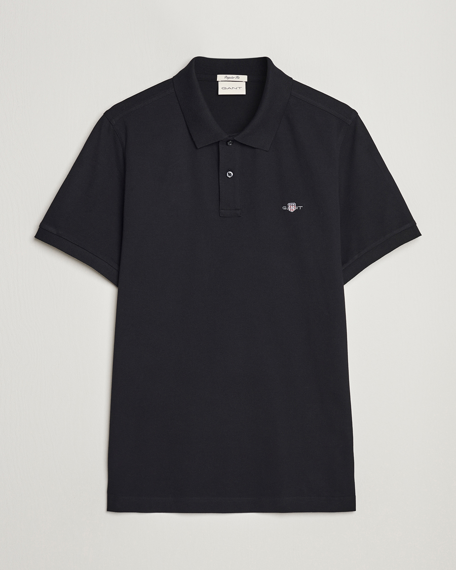 Herre | Pikéer | GANT | The Original Polo Black