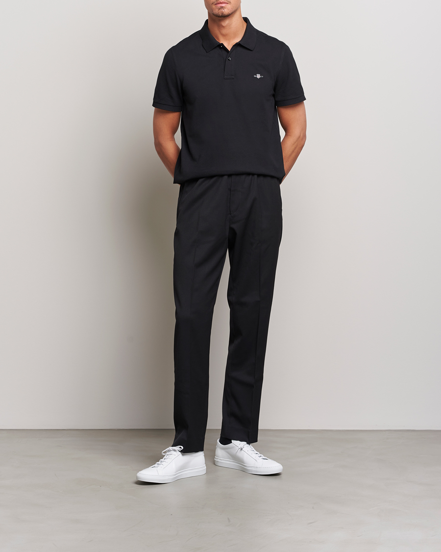 Herre | Pikéer | GANT | The Original Polo Black