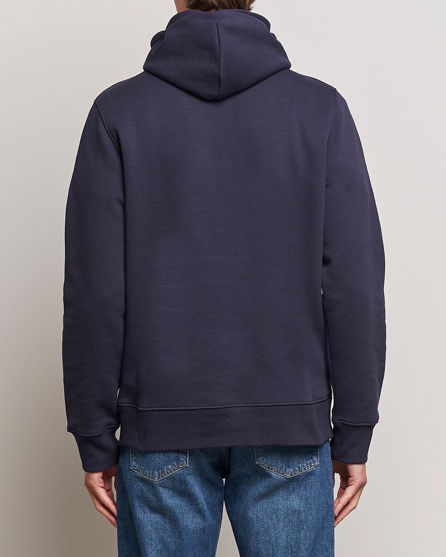 Herre | Gensere | GANT | Original Shield Logo Hoodie Evening Blue