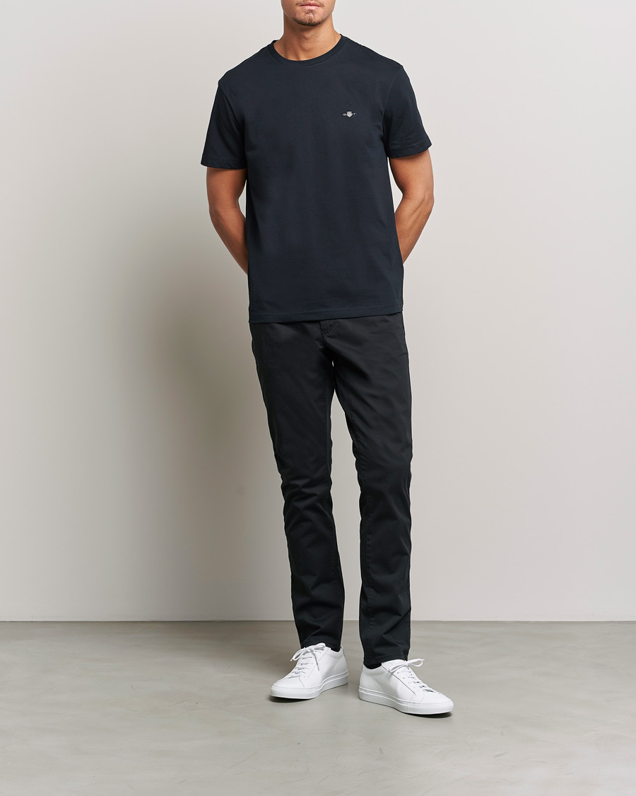 Herre | T-Shirts | Gant | The Original Solid T-Shirt Black