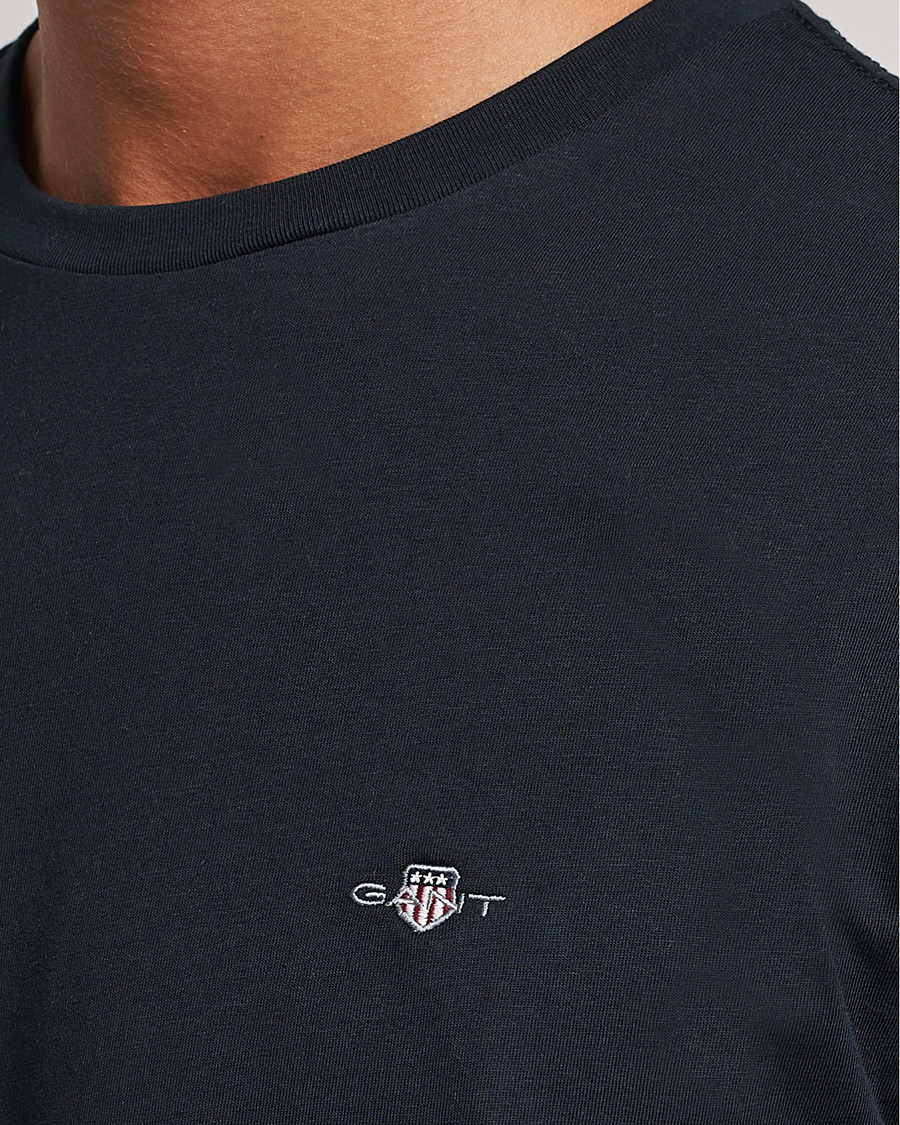 Herre | T-Shirts | Gant | The Original Solid T-Shirt Black