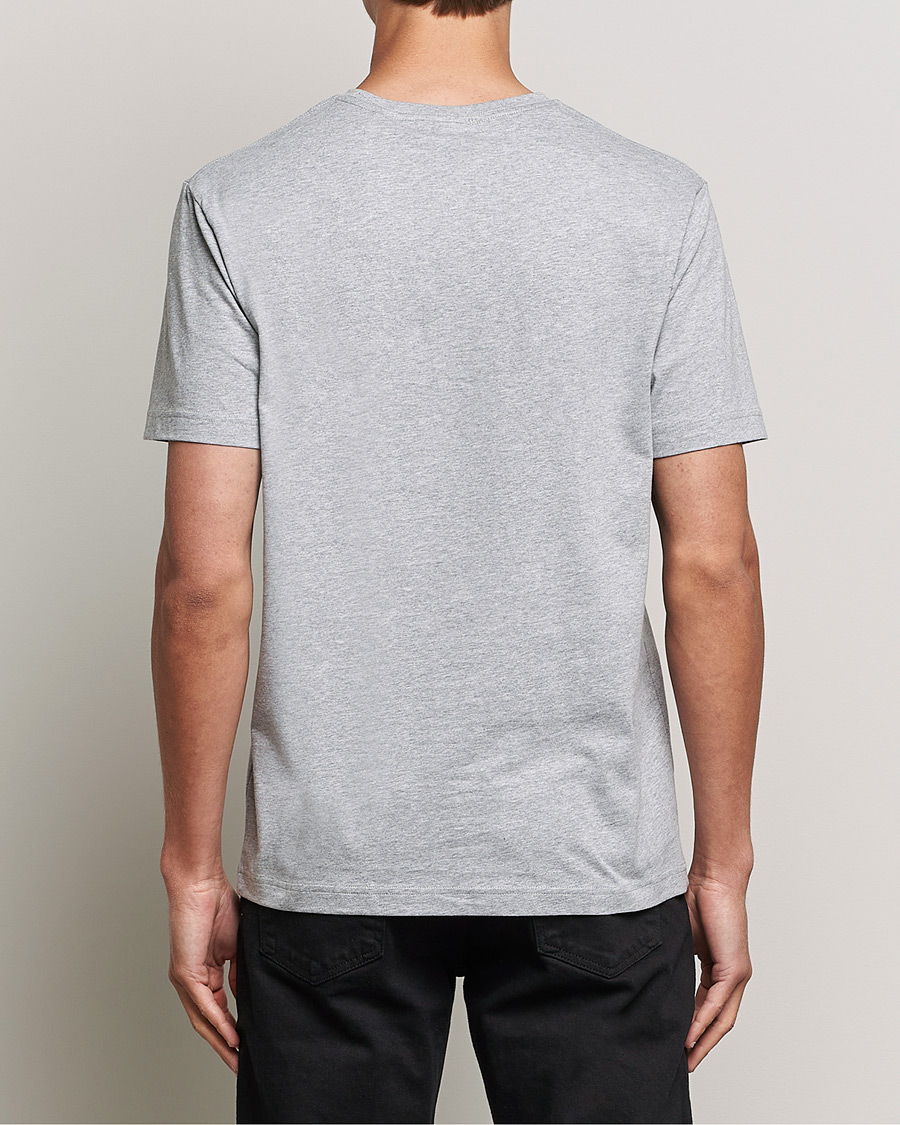 Herre | T-Shirts | Gant | The Original Solid T-Shirt Grey Melange
