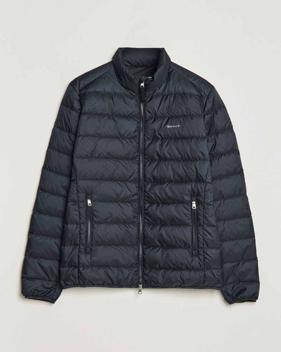 Herre | Jakker | GANT | The Light Down Jacket Black