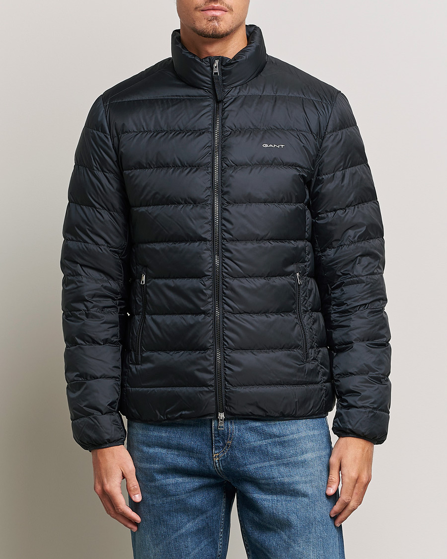 Herre | Klassiske jakker | GANT | The Light Down Jacket Black