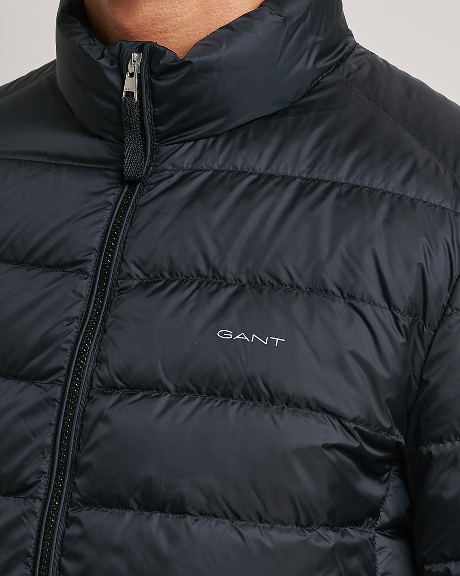 Herre | Jakker | GANT | The Light Down Jacket Black