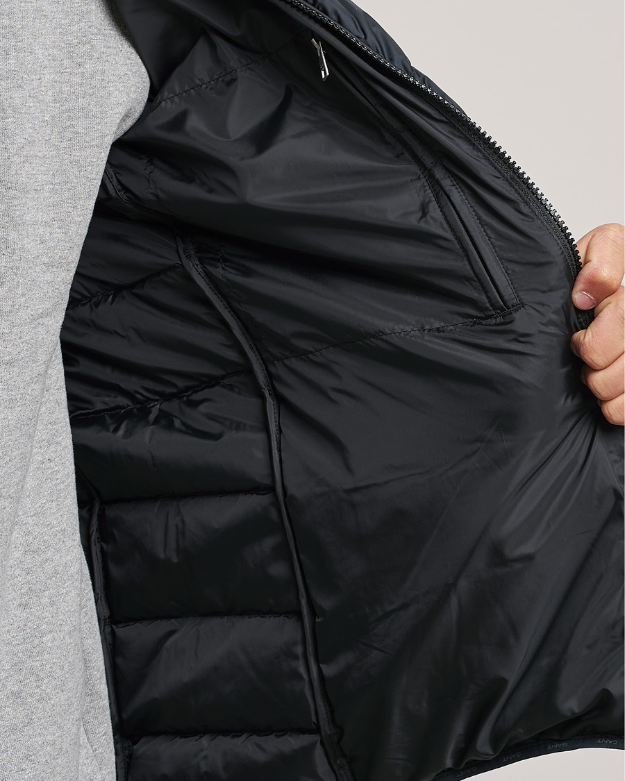 Herre | Jakker | GANT | The Light Down Jacket Black