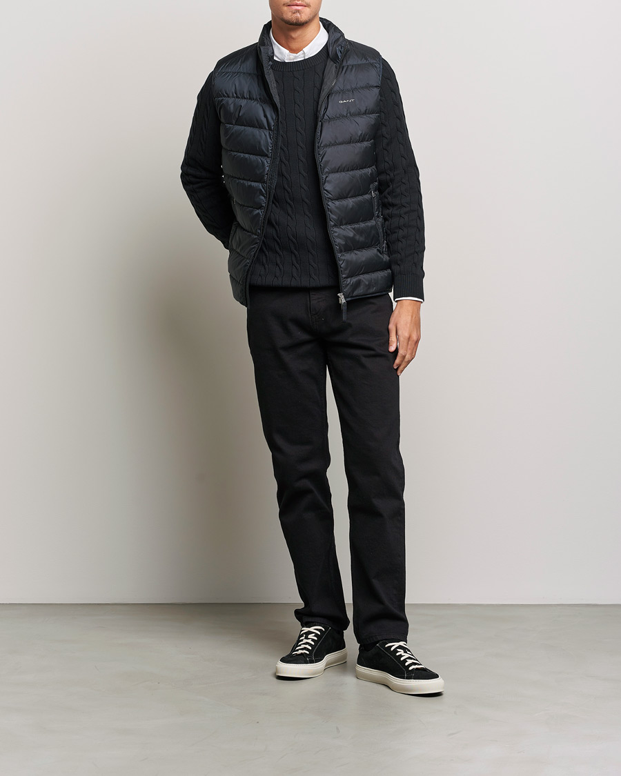 Herre | Vester | Gant | The Light Down Gilet Black