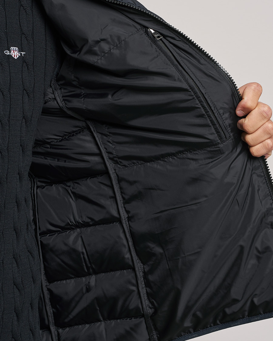 Herre | Vester | Gant | The Light Down Gilet Black