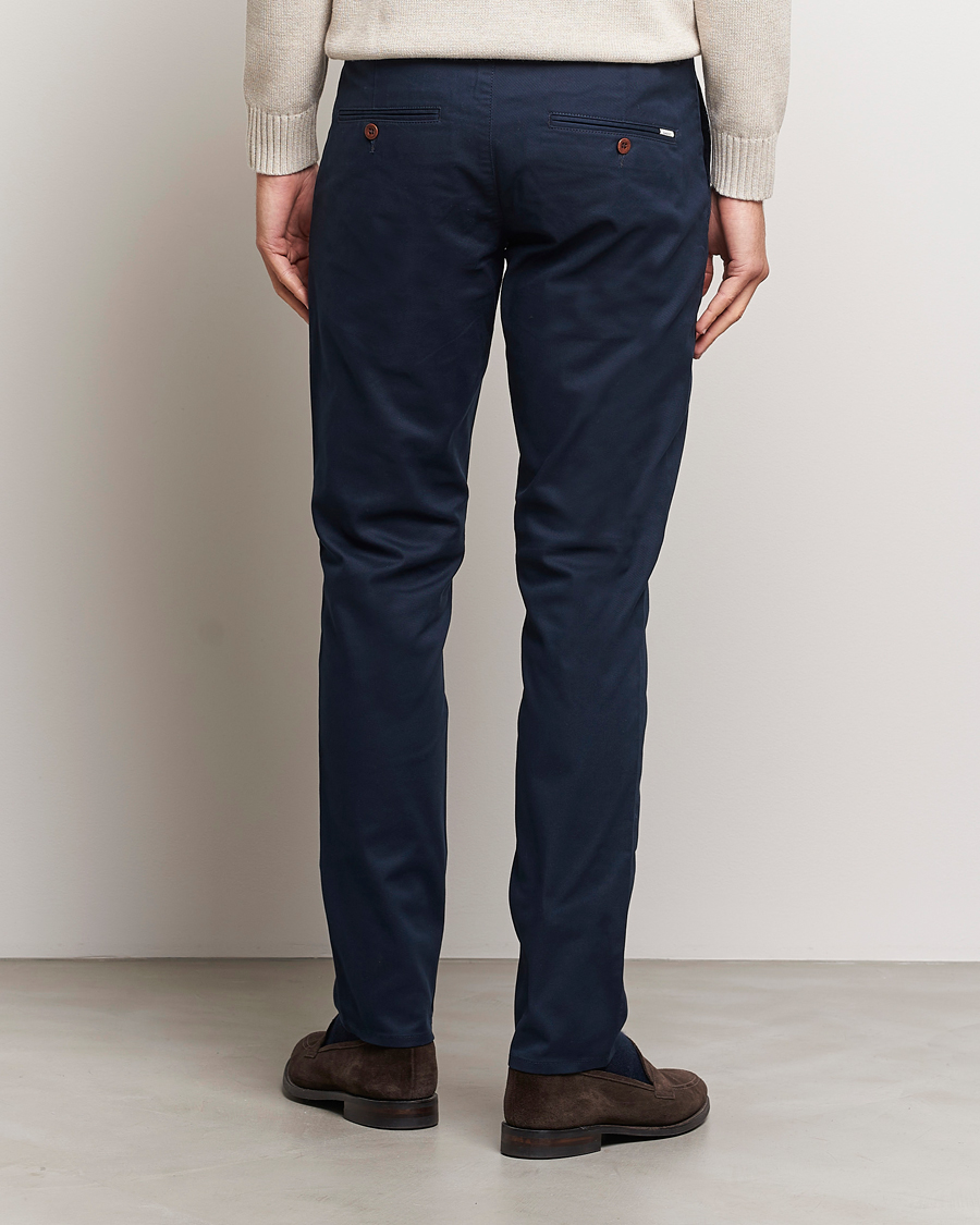 Herre | Bukser | GANT | Slim Fit Tech Prep Chino Marine