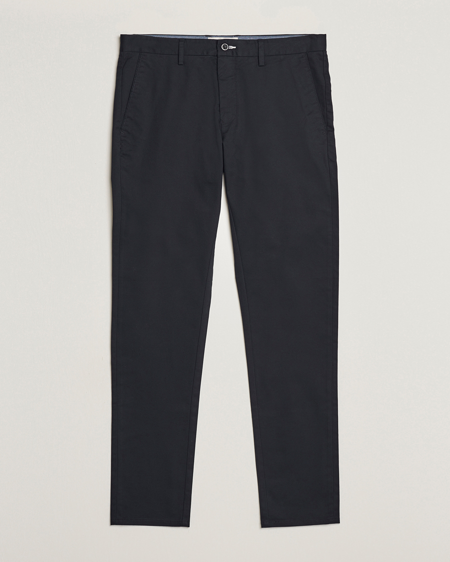 Herre | Bukser | GANT | Slim Fit Tech Prep Chino Black
