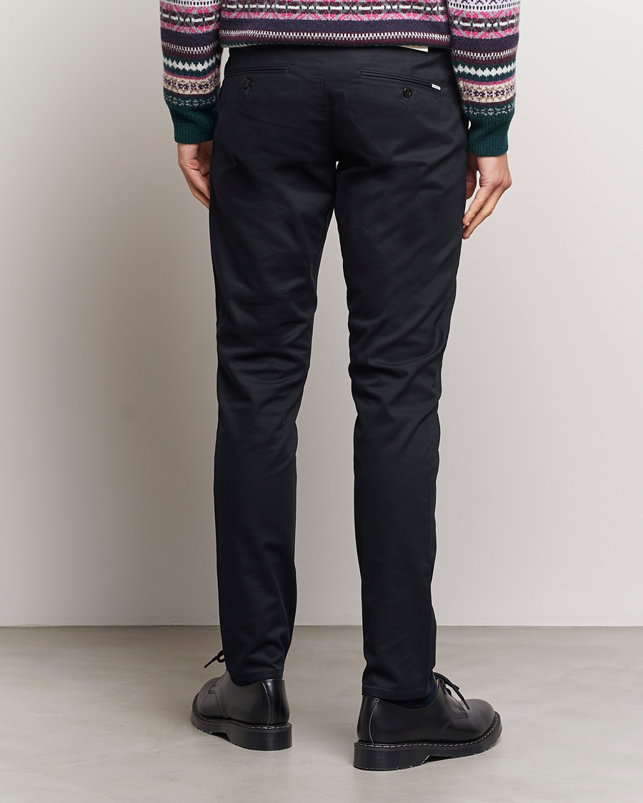 Herre | Bukser | GANT | Slim Fit Tech Prep Chino Black