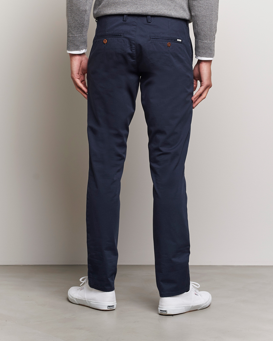 Herre | Bukser | GANT | Slim Fit Twill Chino Marine