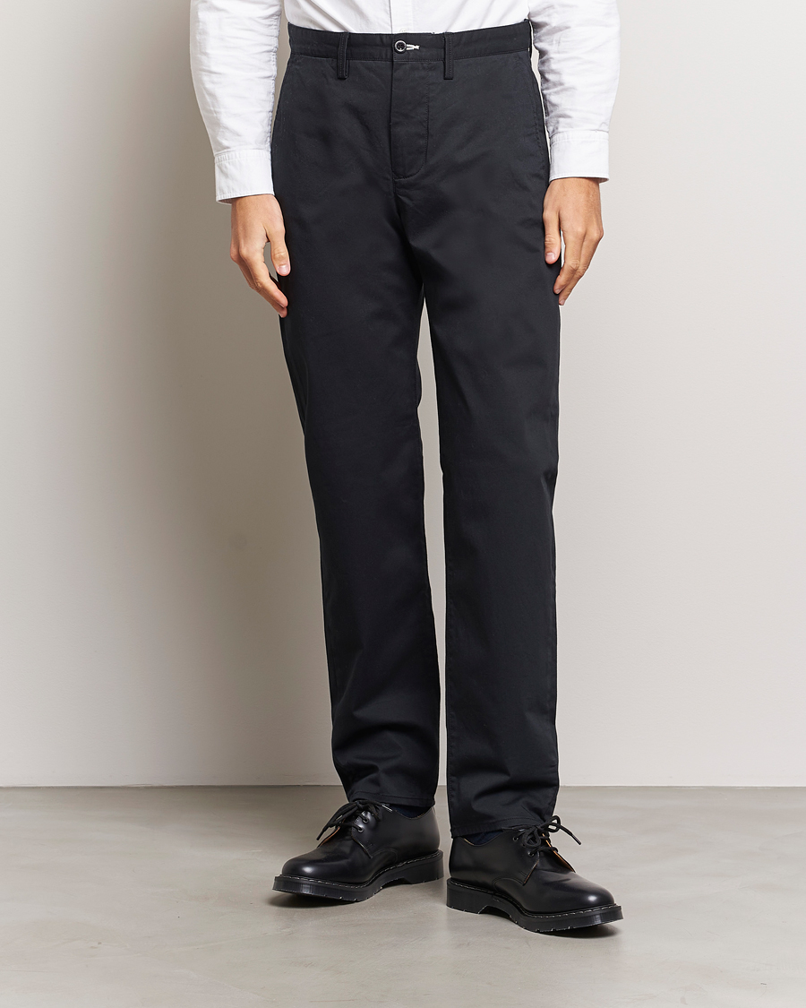 Herre | GANT | GANT | Regular Fit Twill Chino Black