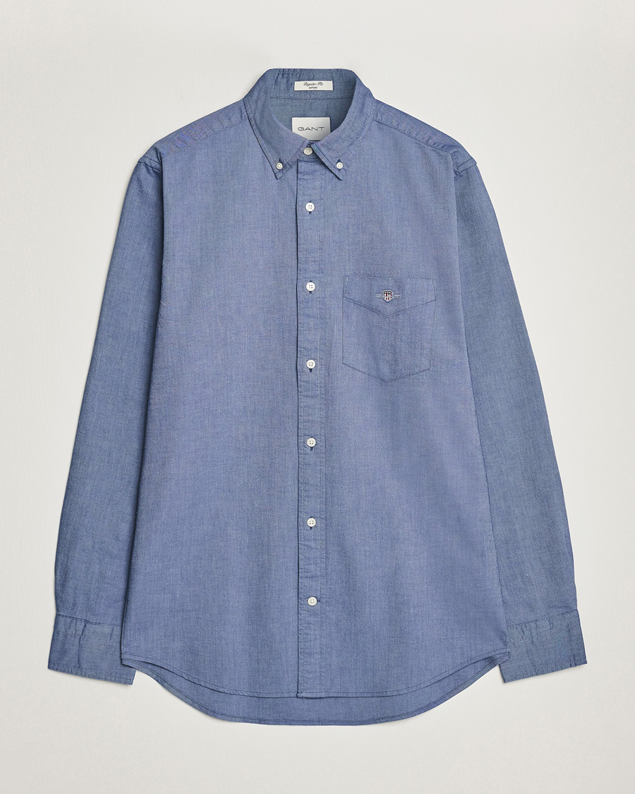 Herre |  | GANT | Regular Fit Oxford Shirt Persian Blue