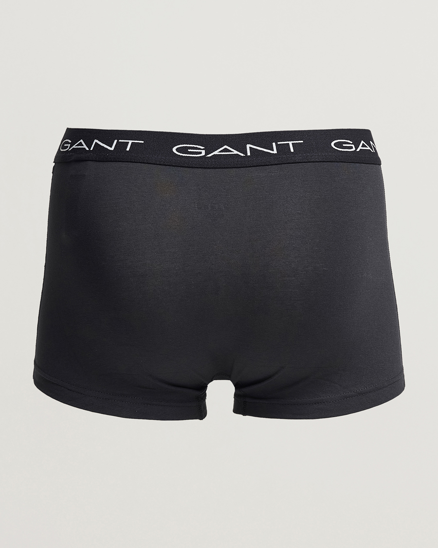 Herre | GANT | GANT | 3-Pack Trunk Boxer Black