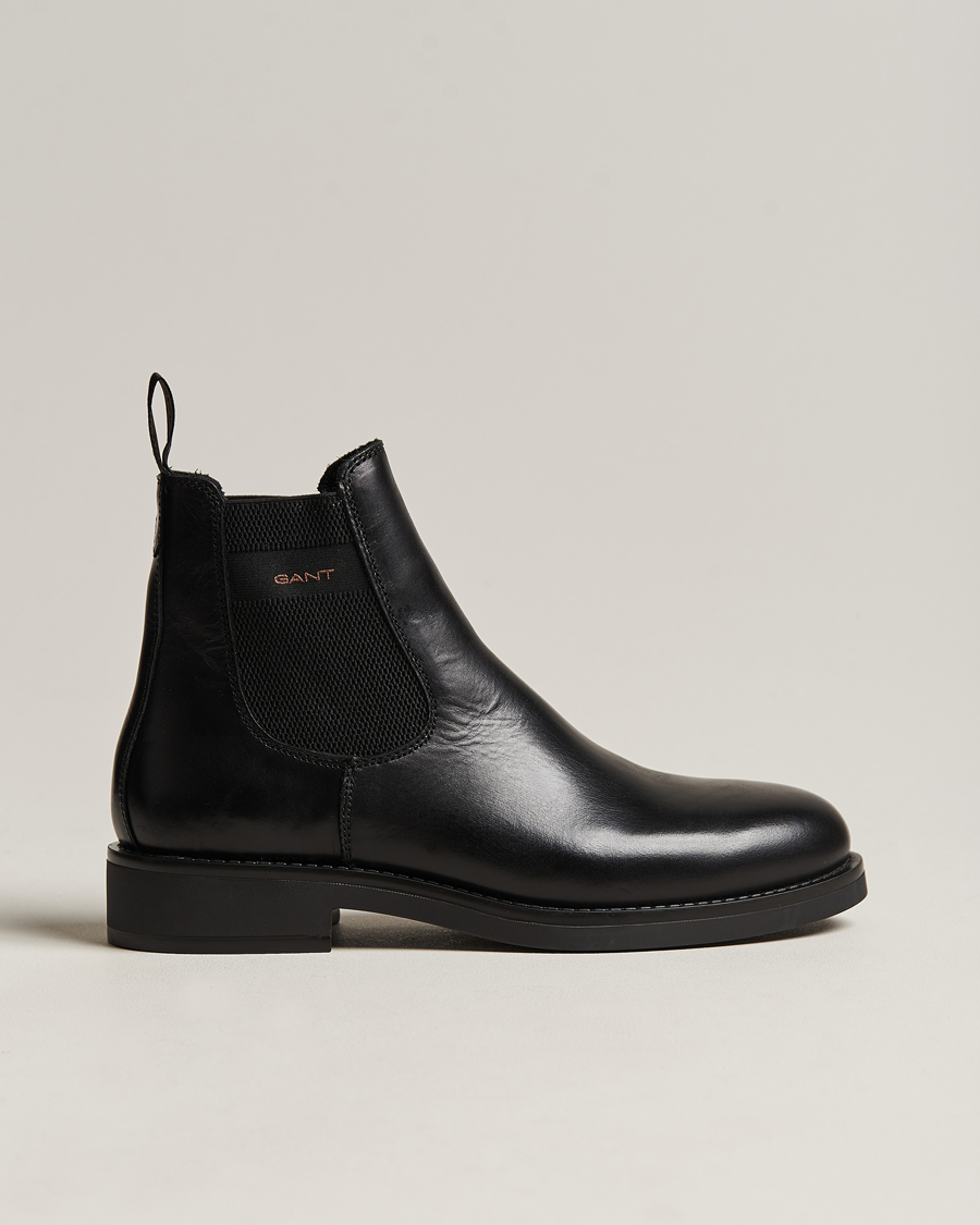 Herre | Støvler | GANT | Prepdale Leather Chelsea Boot Black