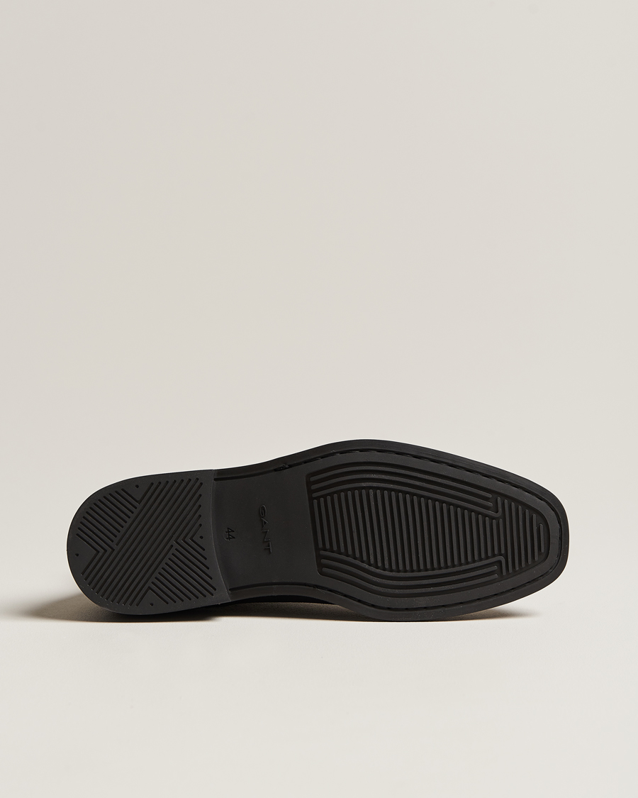 Herre | GANT Rizmood Suede Chelsea Boot Black | GANT | Rizmood Suede Chelsea Boot Black