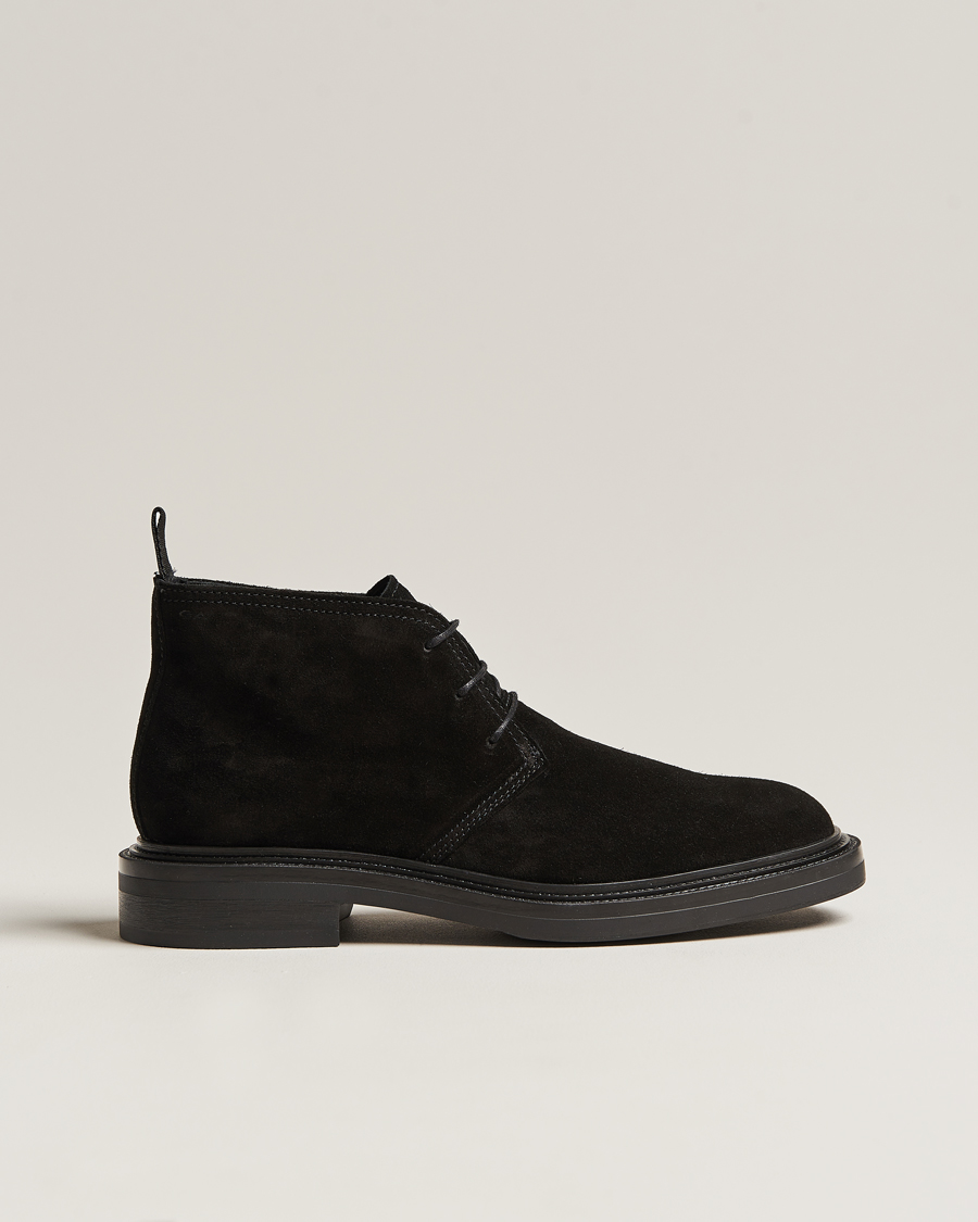 Herre | | GANT | Fairwyn Suede Chukka Boot Black