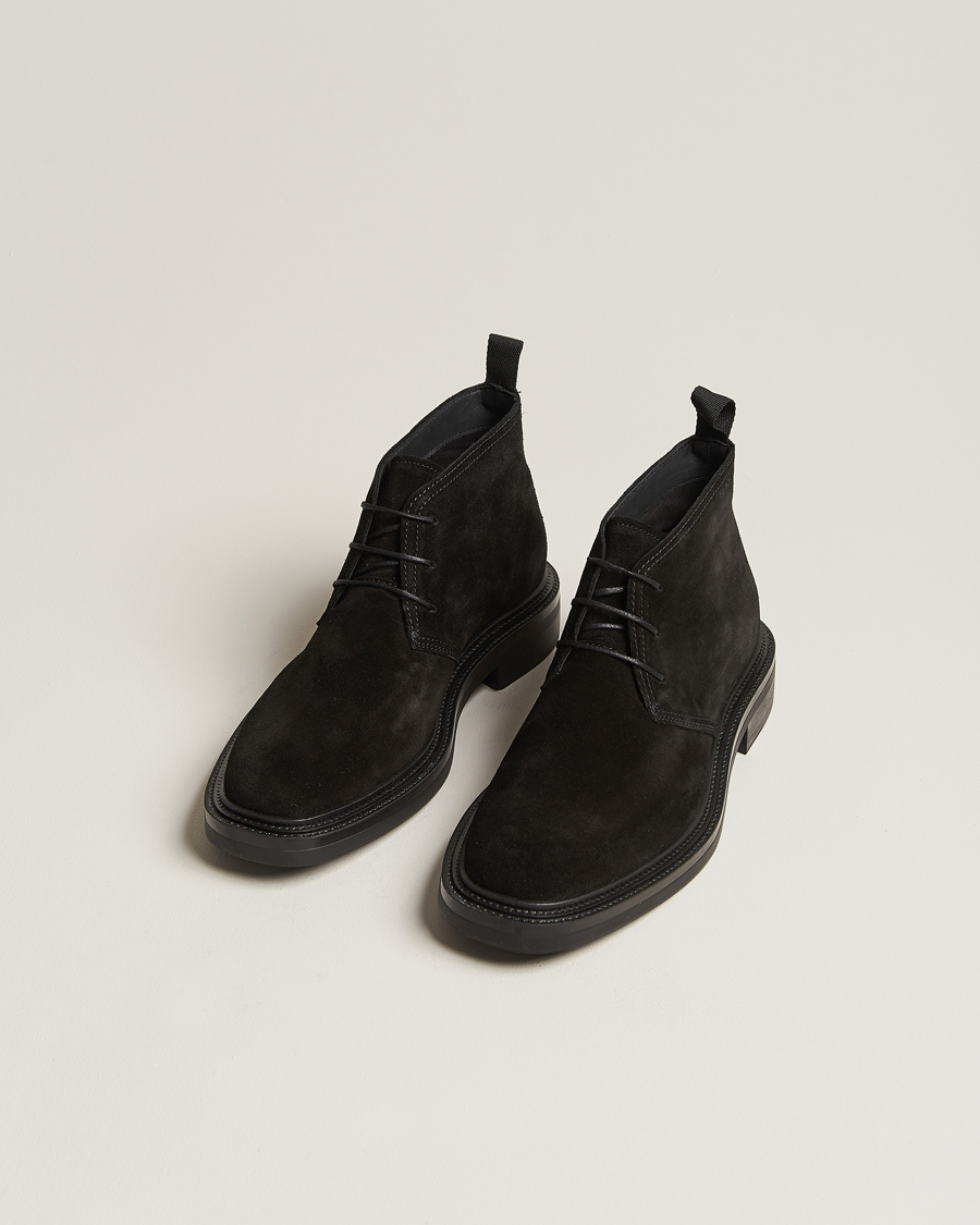 Herre | | GANT | Fairwyn Suede Chukka Boot Black