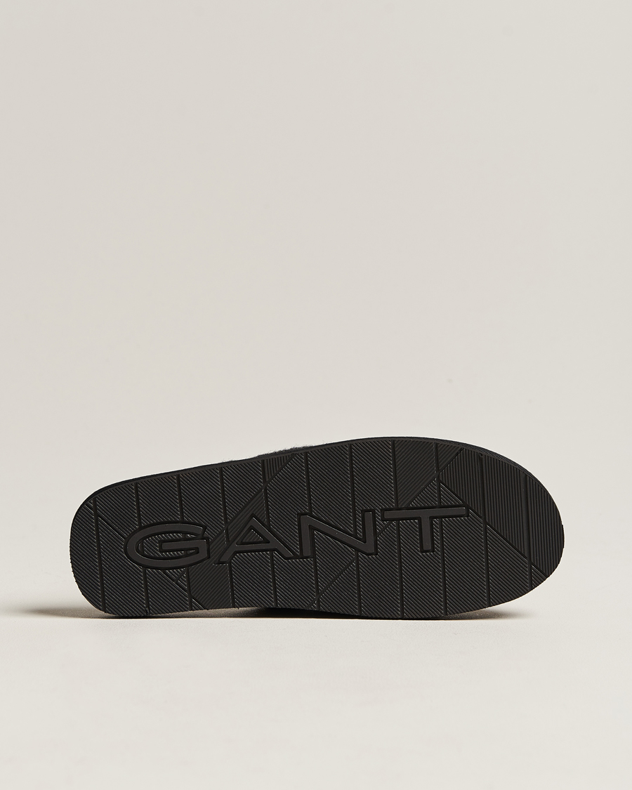 Herre | GANT Tamaware Terry Slippers Black | GANT | Tamaware Terry Slippers Black