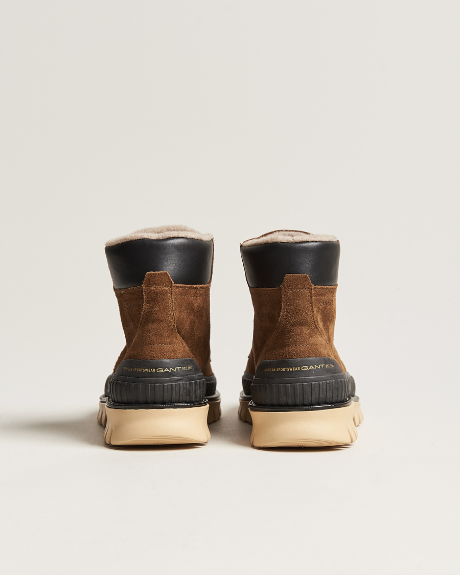 Herre | GANT Nebrada Felt Lined Suede Boot Tobacco Brown | GANT | Nebrada Felt Lined Suede Boot Tobacco Brown