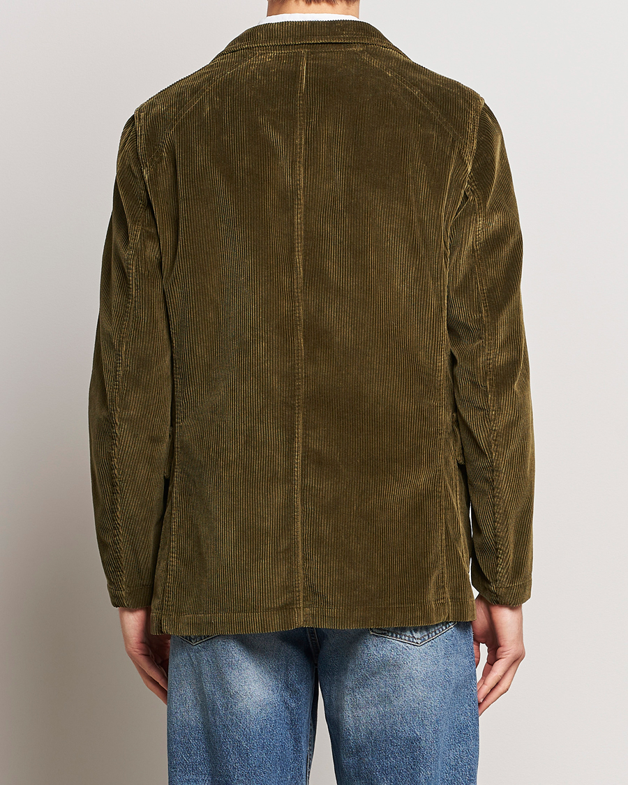 Herre | Dressjakker | Drake's | MKI Games Corduroy Blazer Green