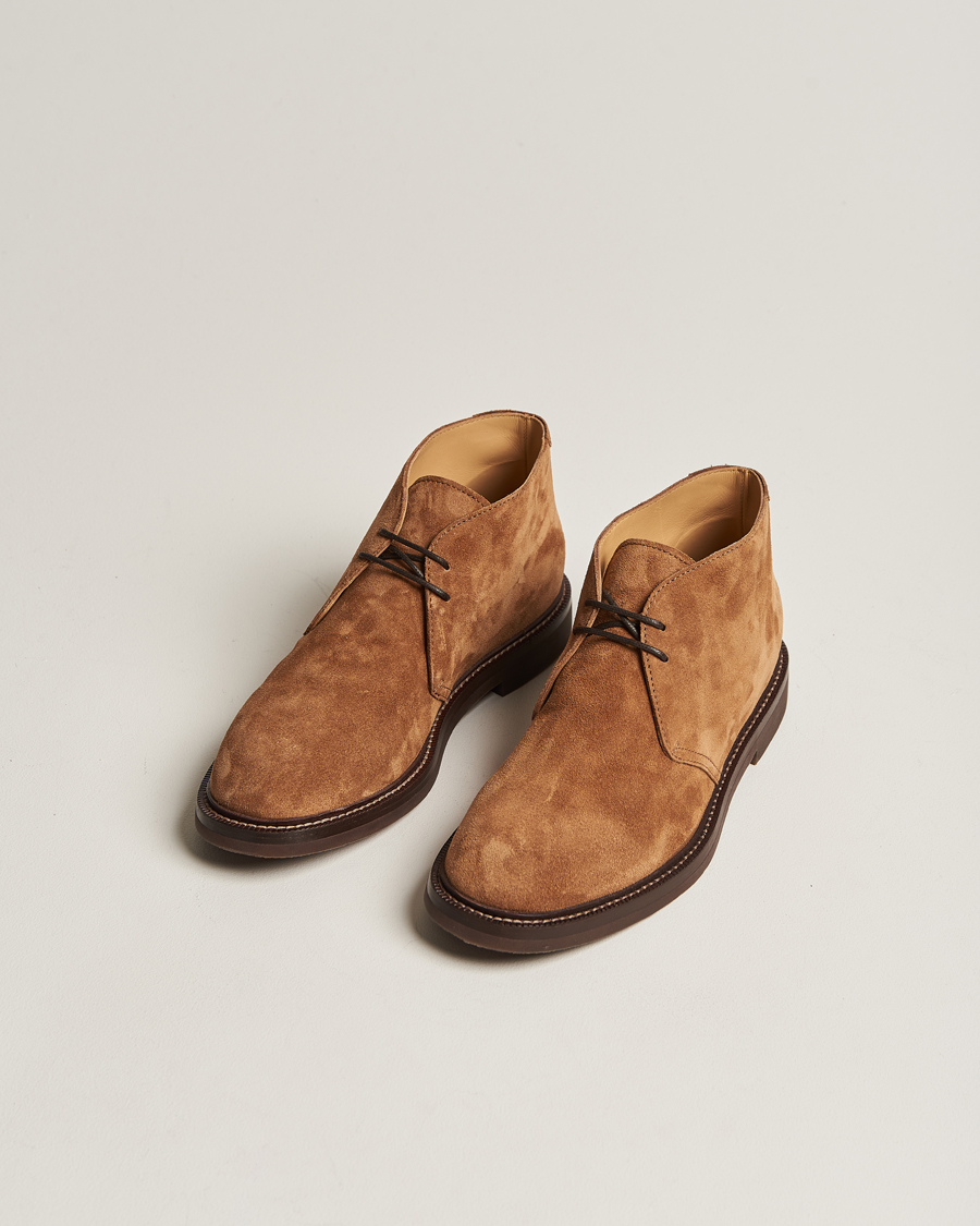 Herre |  | Brunello Cucinelli | Desert Boots Beige Suede