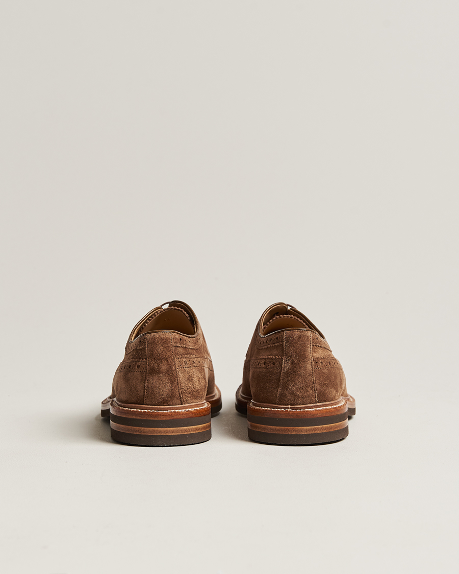Herre | Brunello Cucinelli Plain Toe Derby Brown Suede | Brunello Cucinelli | Plain Toe Derby Brown Suede