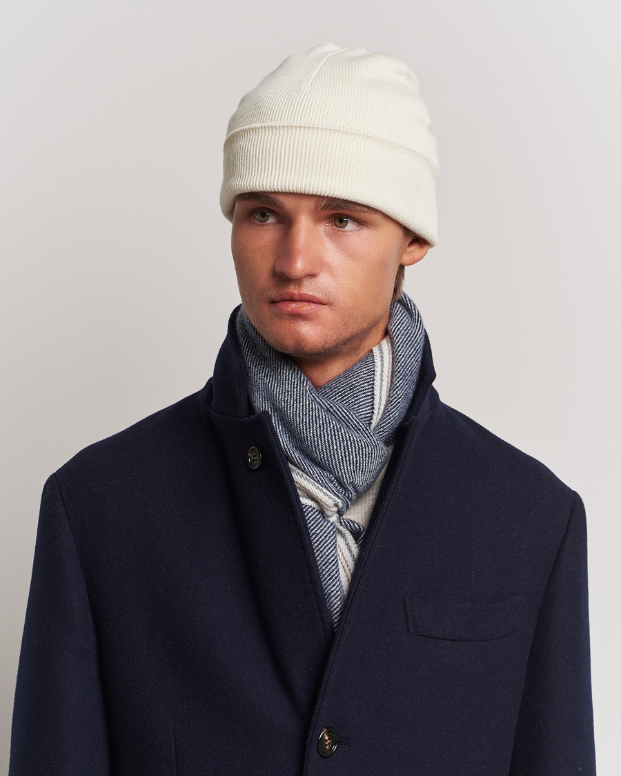 Herre |  | Brunello Cucinelli | Cashmere Beanie Off White