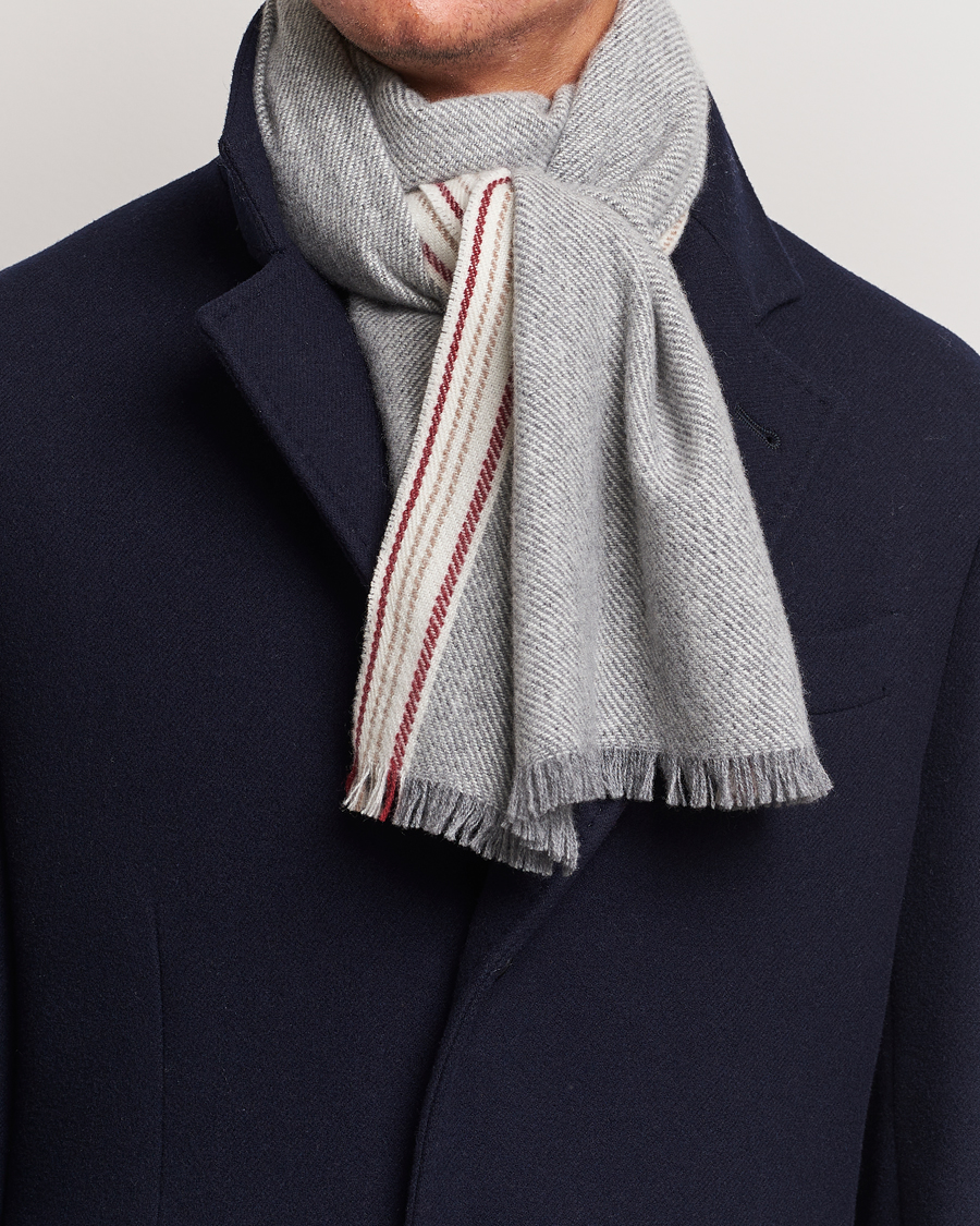 Herre |  | Brunello Cucinelli | Cashmere Scarf Grey