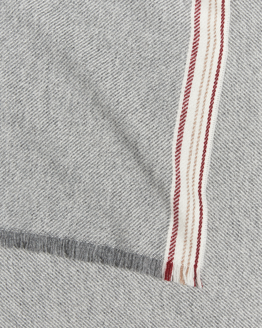 Herre | Brunello Cucinelli Cashmere Scarf Grey | Brunello Cucinelli | Cashmere Scarf Grey