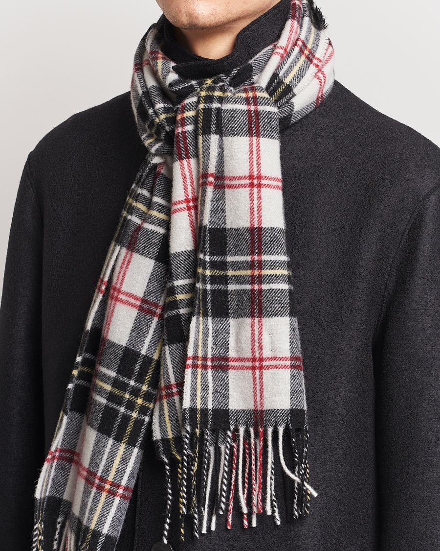 Herre |  | Morris | Arthur Check Scarf  Off White