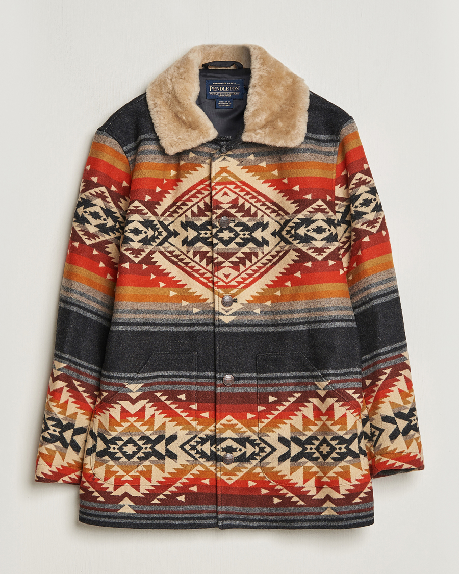 Herre | Jakker | Pendleton | Brownsville Coat Bridge Creek Red