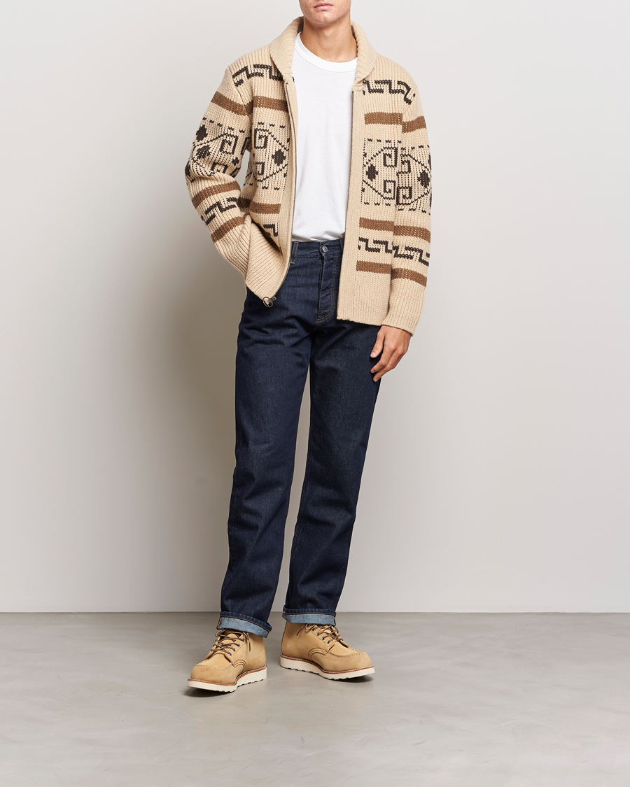 Herre | Gensere | Pendleton | The Original Westerley Cardigan Tan/Brown