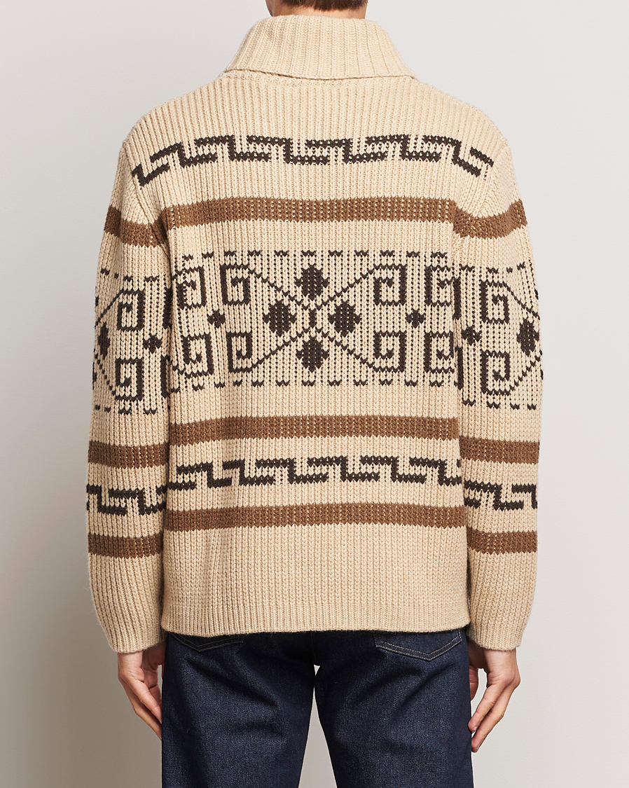 Herre | Gensere | Pendleton | The Original Westerley Cardigan Tan/Brown