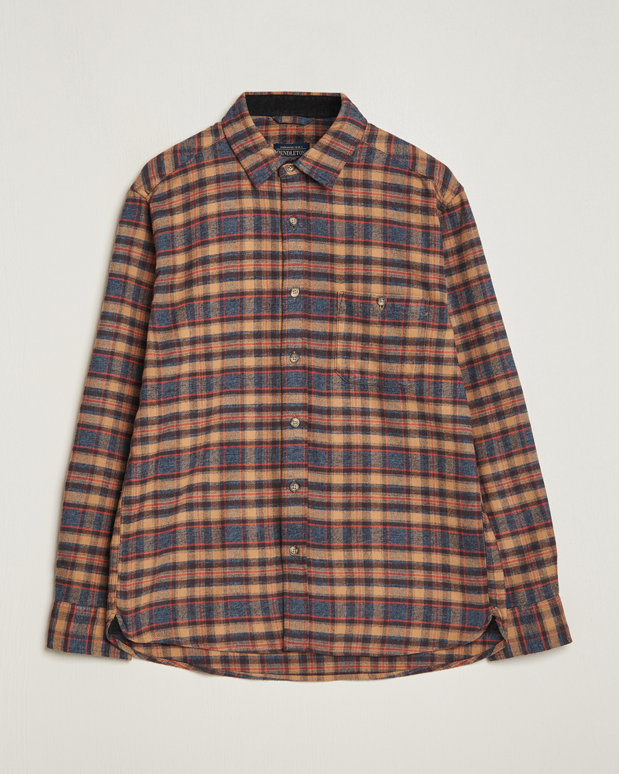 Herre | Skjorter | Pendleton | Fremont Flannel Shirt Brown/Black