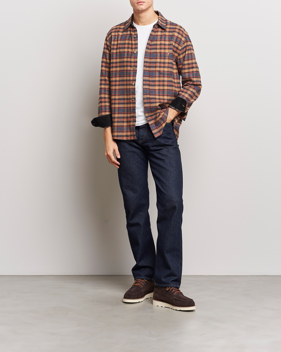 Herre | Skjorter | Pendleton | Fremont Flannel Shirt Brown/Black