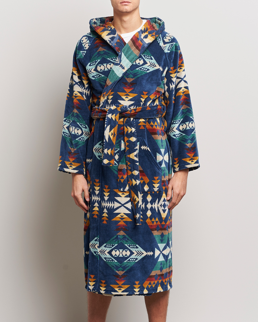 Herre | Pyjamaser og badekåper | Pendleton | Diamon Peak Robe Diamond Peak Navy