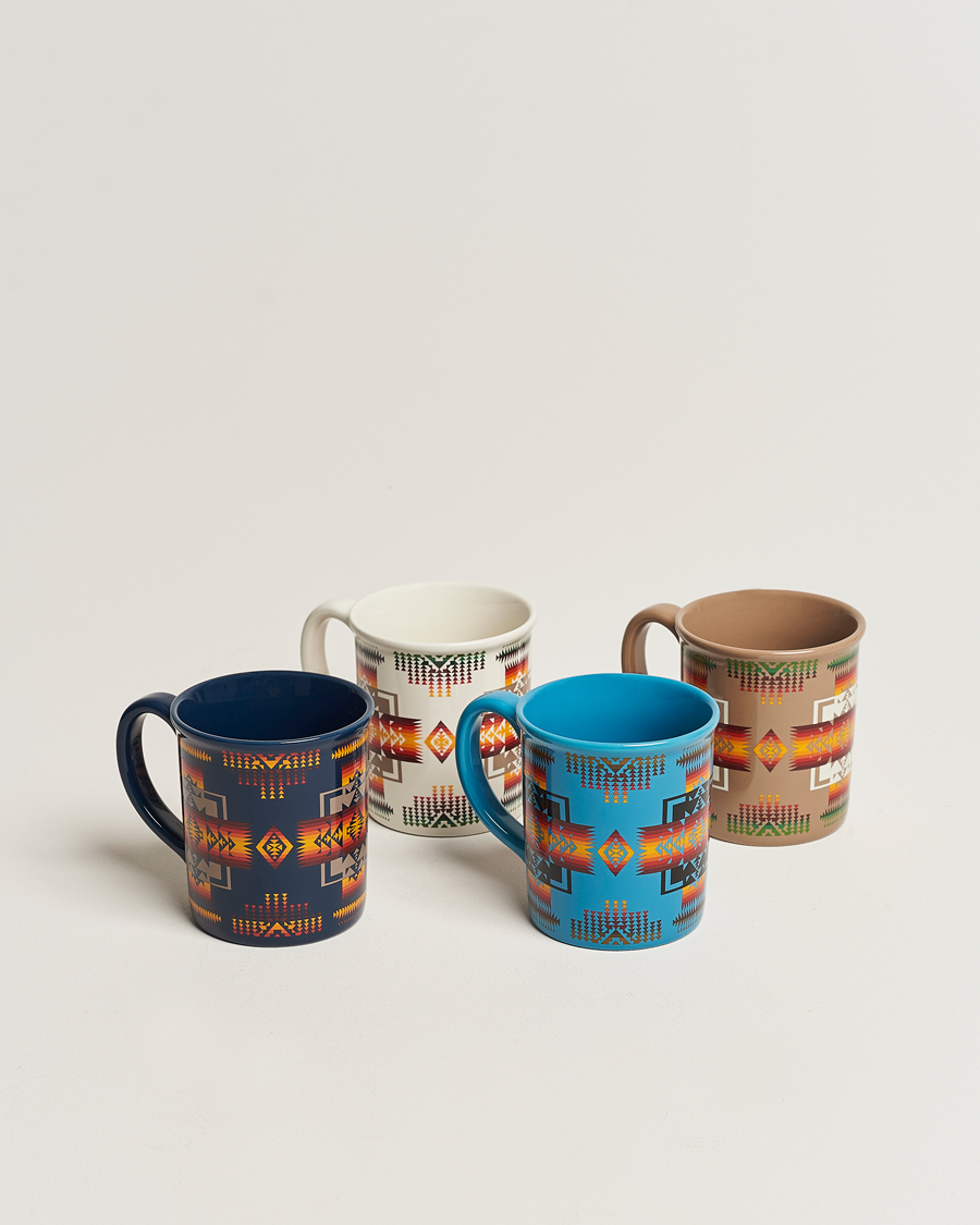 Herre | Til hjemmet | Pendleton | Ceramic Mug Set 4-Pack Chief Joseph Mix