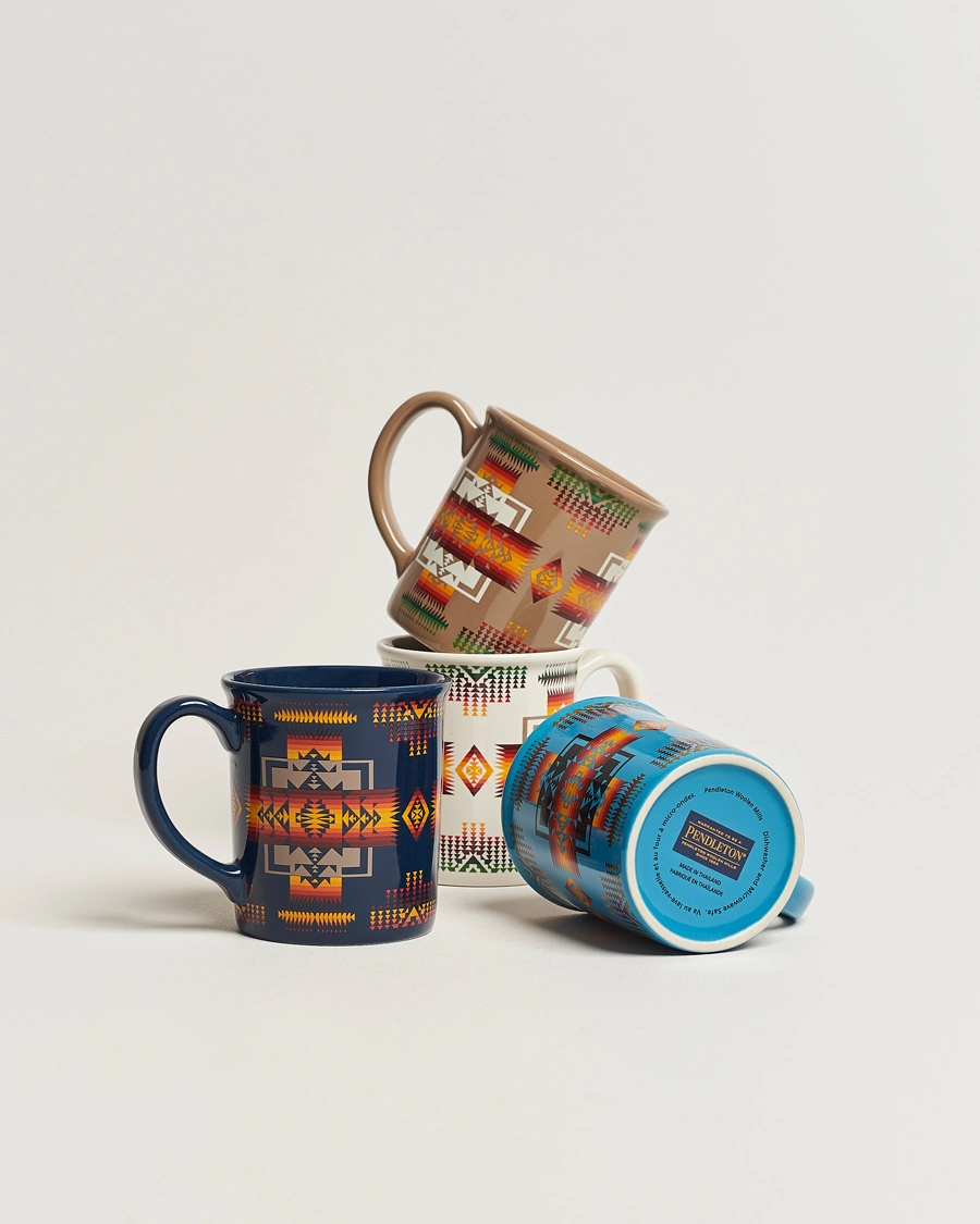 Herre |  | Pendleton | Ceramic Mug Set 4-Pack Chief Joseph Mix